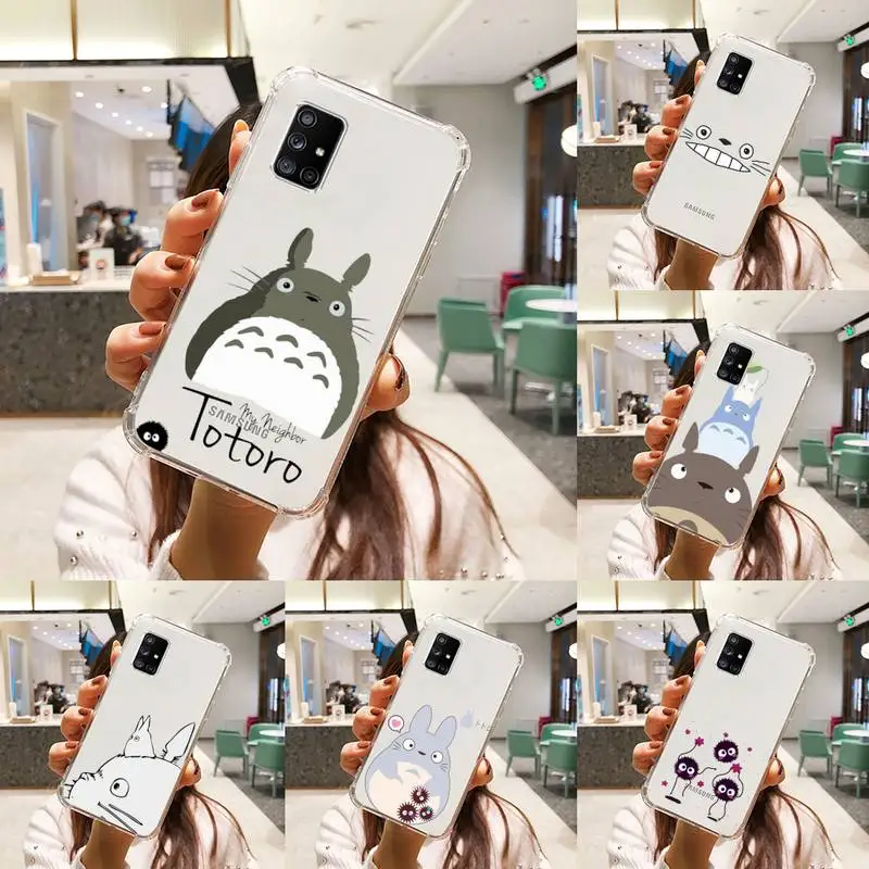 totoro Spirited Away anime Phone Case Transparent For Samsung A51 A50 A71 A70 A81 M60S Note S21 S 20 10 9 8 11 E Plus Ultra 
totoro Spirited Away anime Phone Case Transparent For Samsung A51 A50 A71 A70 A81 M60S Note S21 S 20 10 9 8 11 E Plus Ultra