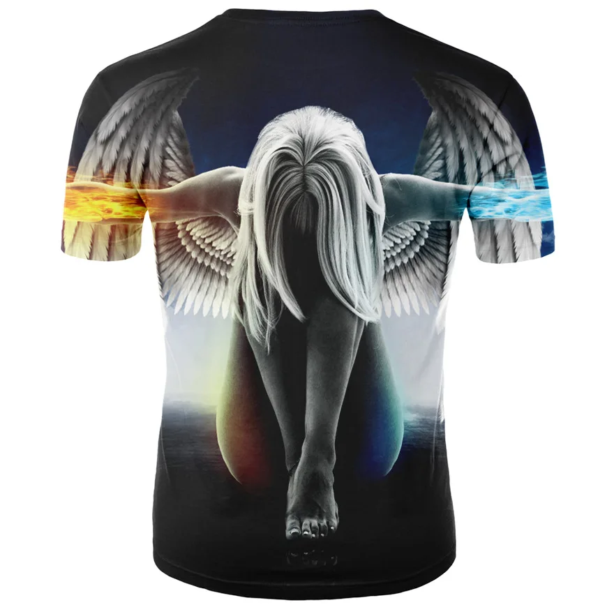 2021 men t shirt Anime 3D black wings Angel print T Shirt Unisex-Adult Hipster 3D T Shirts Street Hip Hop t-shirt Tops Tees
2021 men t shirt Anime 3D black wings Angel print T Shirt Unisex-Adult Hipster 3D T Shirts Street Hip Hop t-shirt Tops Tees