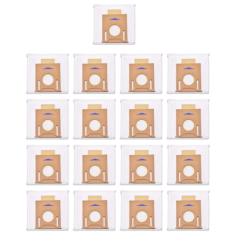 17 Pack T8 Vacuum Dust Bags for Ecovacs Deebot Ozmo T8 & T8 AIVI Robot Vacuum Cleaner with Auto-Empty Station
17 Pack T8 Vacuum Dust Bags for Ecovacs Deebot Ozmo T8 & T8 AIVI Robot Vacuum Cleaner with Auto-Empty Station