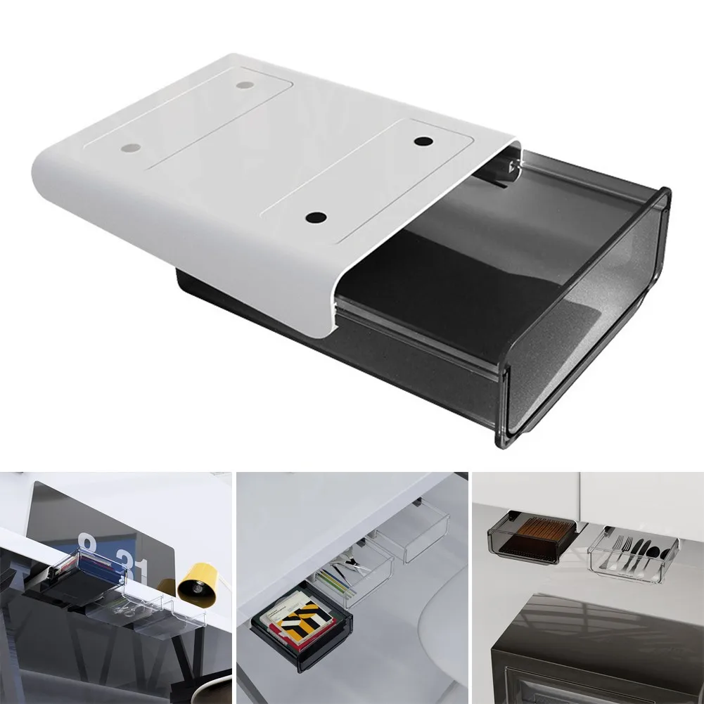 1Pc Self Tape Drawer Storage Box Desktop Office Organize Box Dormitory Desk Invisible Container Small Drawer Storage Box
1Pc Self Tape Drawer Storage Box Desktop Office Organize Box Dormitory Desk Invisible Container Small Drawer Storage Box