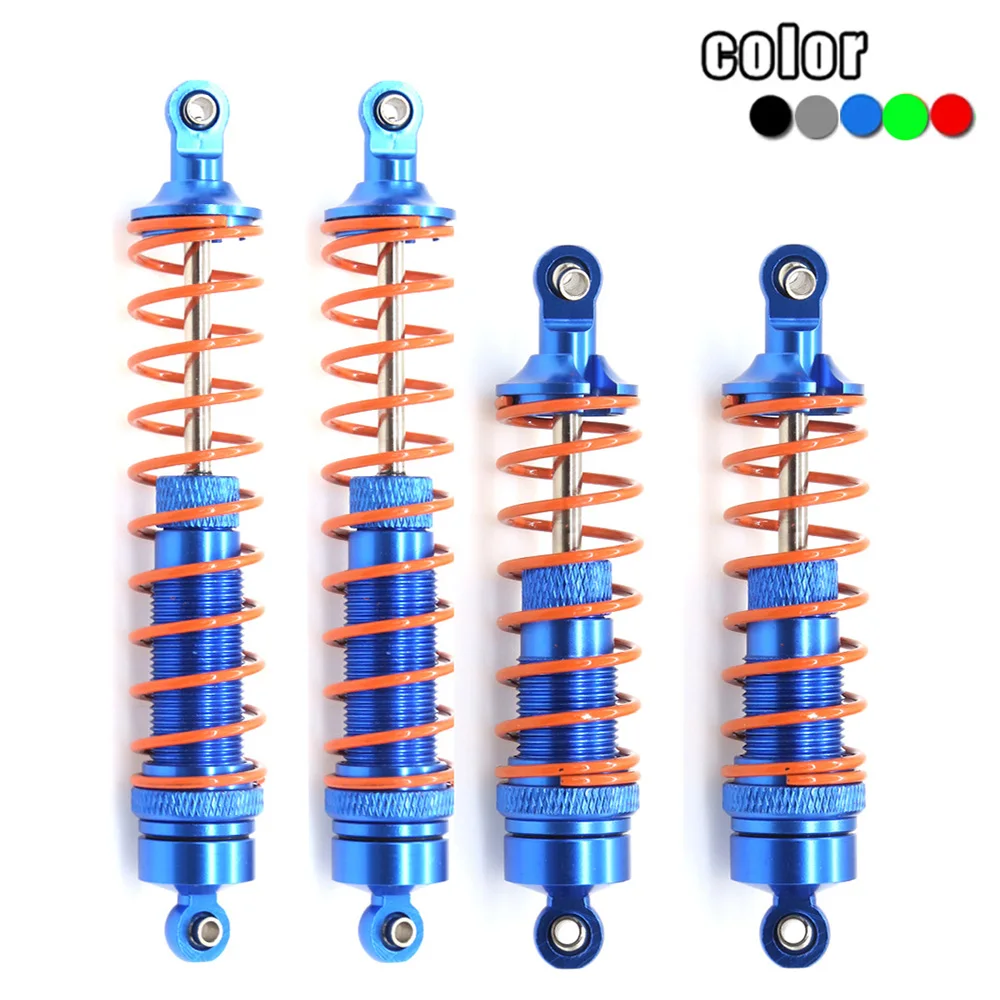 4PCS Aluminum Front & Rear Shock Absorber Assembled Full Metal for Arrma 1/10 Granite 4X4, MEGA MOSTER TRUCK Upgrade Parts
4PCS Aluminum Front & Rear Shock Absorber Assembled Full Metal for Arrma 1/10 Granite 4X4, MEGA MOSTER TRUCK Upgrade Parts