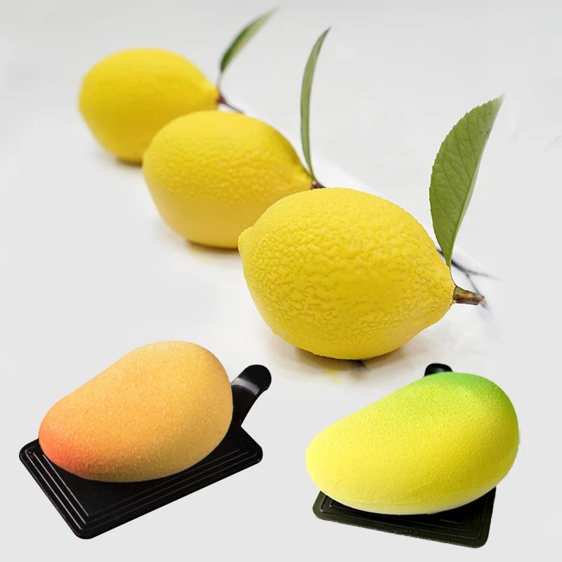 SHENHONG Mango Mousse Moulds Lemon Silicone Cake Molds Pastry Baking Tools Dessert Decorating Form Non-Stick Kitchen Bakeware
SHENHONG Mango Mousse Moulds Lemon Silicone Cake Molds Pastry Baking Tools Dessert Decorating Form Non-Stick Kitchen Bakeware