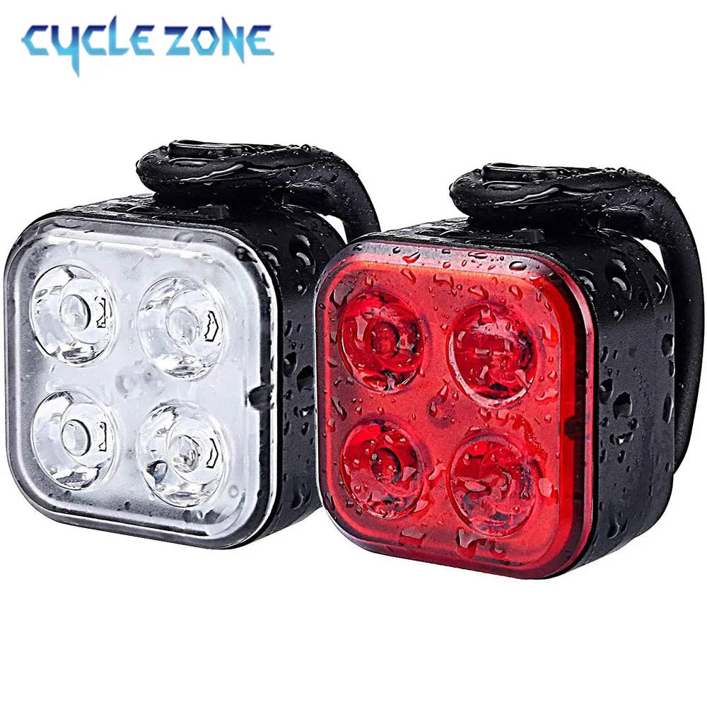 2PCS Bike Light Set USB Rechargeable 4 Light Mode Bike Front and Back Super Bright Bicycle Lights for Safety Bicycle Accessories
2PCS Bike Light Set USB Rechargeable 4 Light Mode Bike Front and Back Super Bright Bicycle Lights for Safety Bicycle Accessories