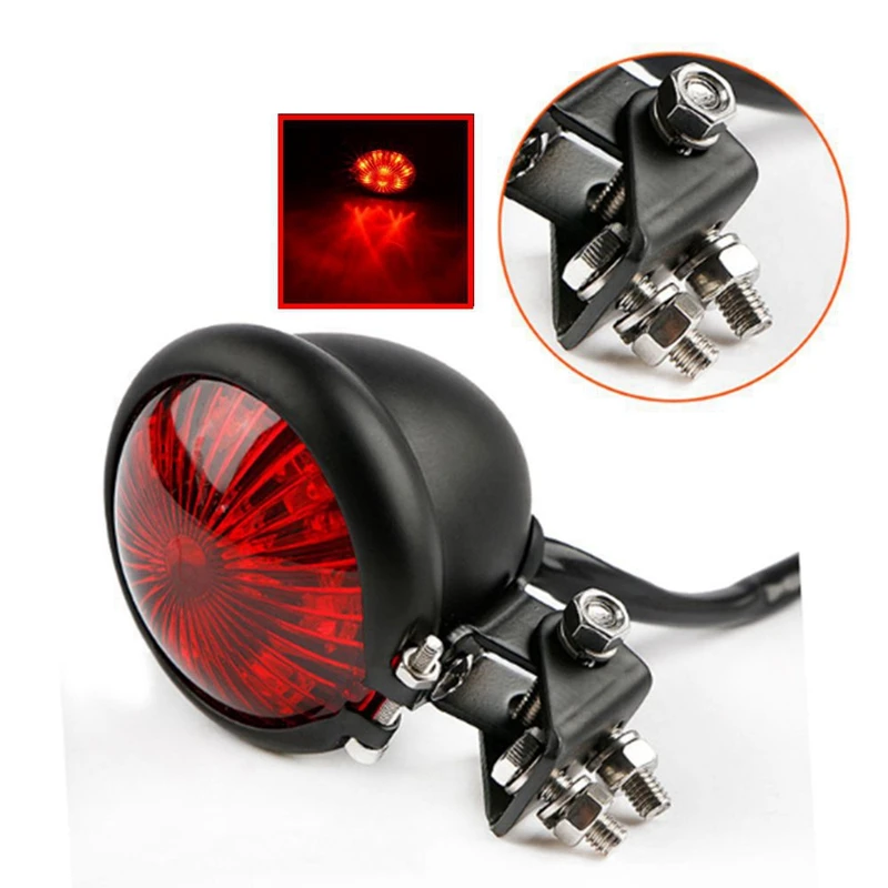 Red 12V Led Black Adjustable Cafe Racer Style Stop Tail Light Motorcycles Motorbike Brake Rear Lamp Tail Light for Choppe
Red 12V Led Black Adjustable Cafe Racer Style Stop Tail Light Motorcycles Motorbike Brake Rear Lamp Tail Light for Choppe