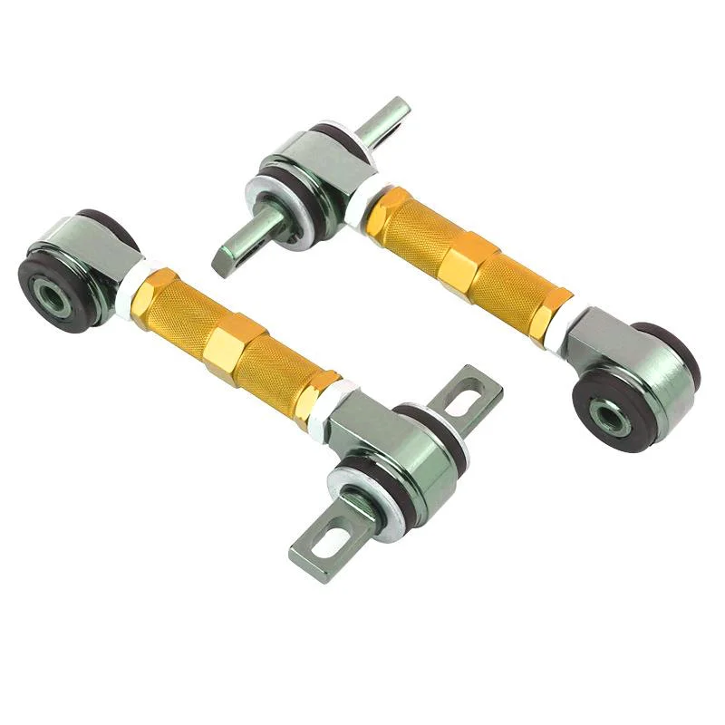 1 Pair Adjustable Racing Rear Suspension Camber Control Arms Kit for K Series EK/EG 
1 Pair Adjustable Racing Rear Suspension Camber Control Arms Kit for K Series EK/EG