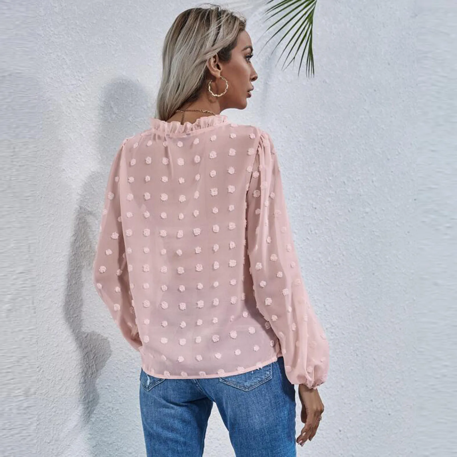 Elegant Chiffon blouse Office Lady Loose V Neck Long Sleeve Shirts For Women Solid Color Elegant V Neck Top Femme blusas 40#
Elegant Chiffon blouse Office Lady Loose V Neck Long Sleeve Shirts For Women Solid Color Elegant V Neck Top Femme blusas 40#