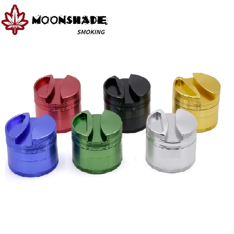 MOONSHADE Large Grinder 75mm Metal 4 Layer Grinder Weed smoking accessories for weed smoking accessories Tobacco Breaker
MOONSHADE Large Grinder 75mm Metal 4 Layer Grinder Weed smoking accessories for weed smoking accessories Tobacco Breaker