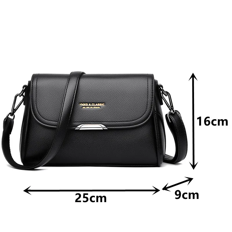 Women's SmallFlap Shoulder Bags Luxury Leather Handbags Brand Designer Crossbody Bag Ladies Casual All Match Messenger Bag Sac
Women's SmallFlap Shoulder Bags Luxury Leather Handbags Brand Designer Crossbody Bag Ladies Casual All Match Messenger Bag Sac