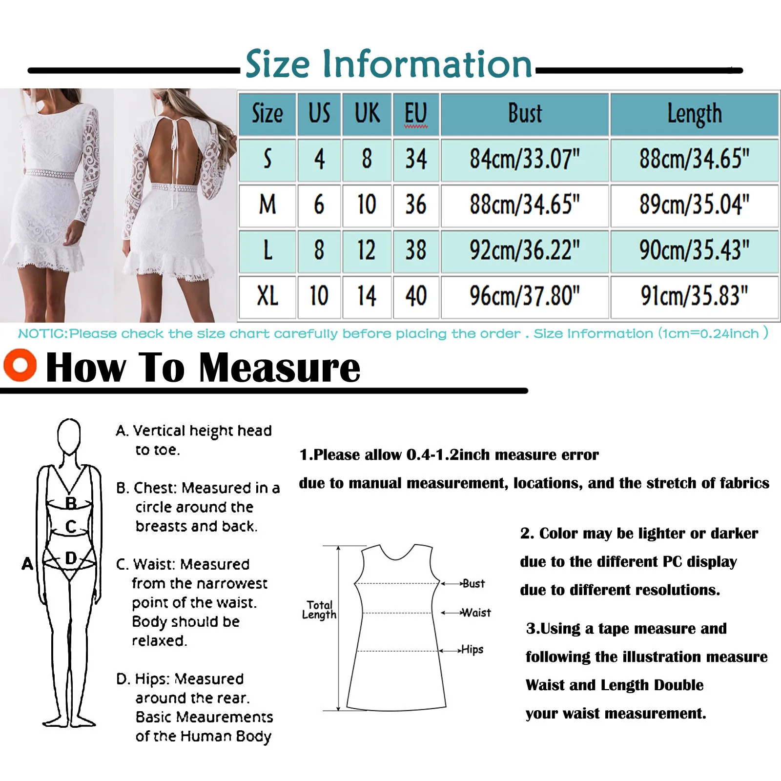 2021 Women Mini Dress Summer Sexy Lace Solid White Backless Dress O-Neck Long Sleeve Party Dresses Elegant Prom Vestidos
2021 Women Mini Dress Summer Sexy Lace Solid White Backless Dress O-Neck Long Sleeve Party Dresses Elegant Prom Vestidos
