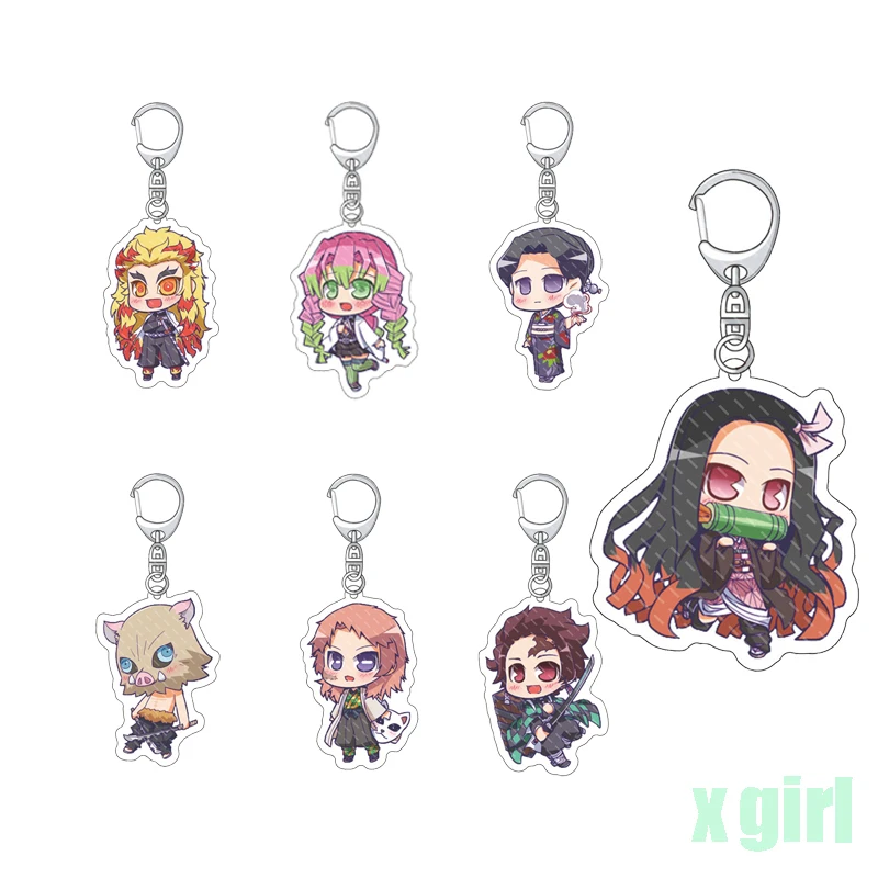Anime Acrylic Demon Slayer: Kimetsu No Yaiba Keychain Acrylic Kamado Tanjirou Kamado Nezuko Keychain Double-sided Wholesaleable
Anime Acrylic Demon Slayer: Kimetsu No Yaiba Keychain Acrylic Kamado Tanjirou Kamado Nezuko Keychain Double-sided Wholesaleable