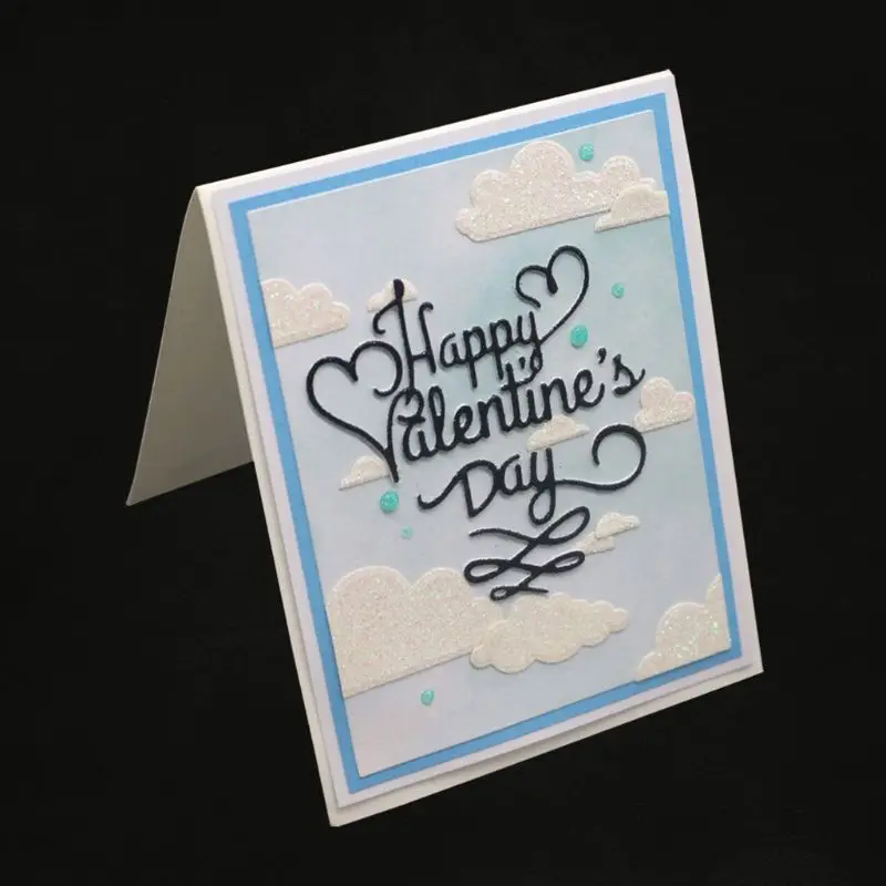 Happy Valentine's Day Metal Cutting Dies Stencil DIY Scrapbooking Album Stamp Paper Card Embossing Decor Craft H7ED
Happy Valentine's Day Metal Cutting Dies Stencil DIY Scrapbooking Album Stamp Paper Card Embossing Decor Craft H7ED