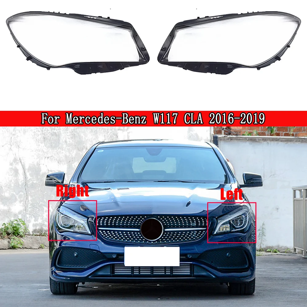 Car Front Headlight Lens For Mercedes-Benz W117 CLA 2016 2017 2018 2019 Transparent Glass Shell Lamp Shade Headlamp Cover
Car Front Headlight Lens For Mercedes-Benz W117 CLA 2016 2017 2018 2019 Transparent Glass Shell Lamp Shade Headlamp Cover