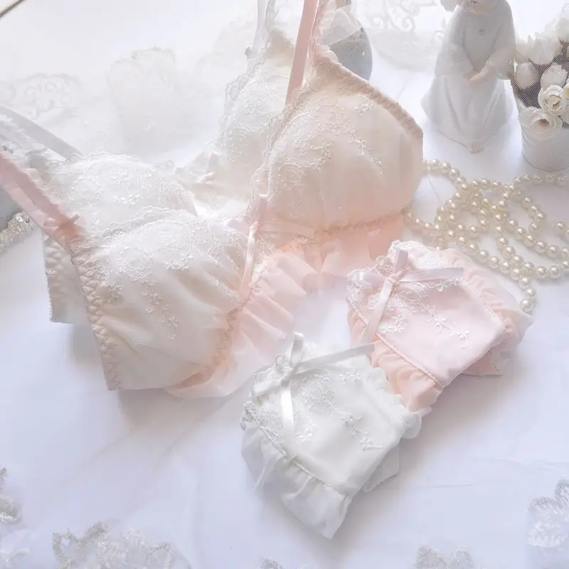 Bralette M L Small Size Push Up Bra Sets 34 75 80 ABC Brassiere Girl Lace Panties Women Underwear 2Pcs Mesh Brief Floral Top Bh
Bralette M L Small Size Push Up Bra Sets 34 75 80 ABC Brassiere Girl Lace Panties Women Underwear 2Pcs Mesh Brief Floral Top Bh