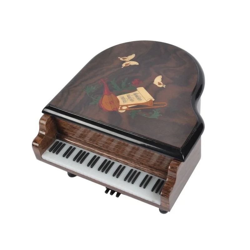 

Мини креативная модель пианино, музыкальная шкатулка, металлические антикварные музыкальные коробки, подарок на день рождения, свадьбу, ук...