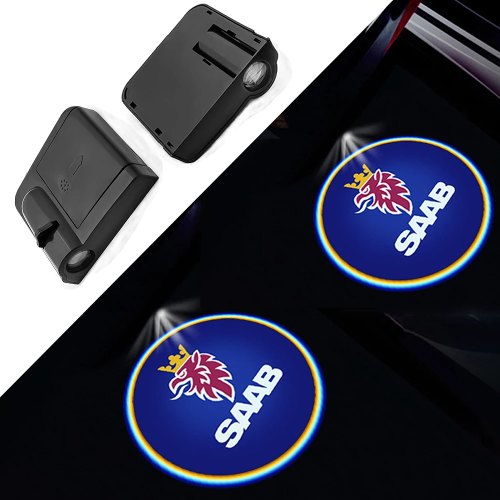 2pcs LED Wireless Laser Projector Door Welcome Light Ghost Shadow Light For Saab 9-3 9-5 900 9000 93 95 Car styling Accessories
2pcs LED Wireless Laser Projector Door Welcome Light Ghost Shadow Light For Saab 9-3 9-5 900 9000 93 95 Car styling Accessories