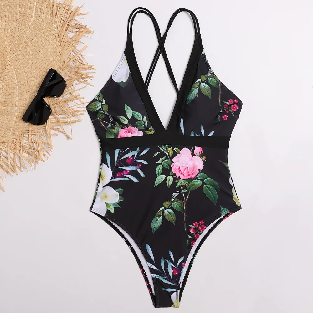 2021 New Arrival Women One Piece Swimsuit Deep V Neck Cross Back Breathable Swimming Suit for Women Sling Bathing Suit Swimwear
2021 New Arrival Women One Piece Swimsuit Deep V Neck Cross Back Breathable Swimming Suit for Women Sling Bathing Suit Swimwear