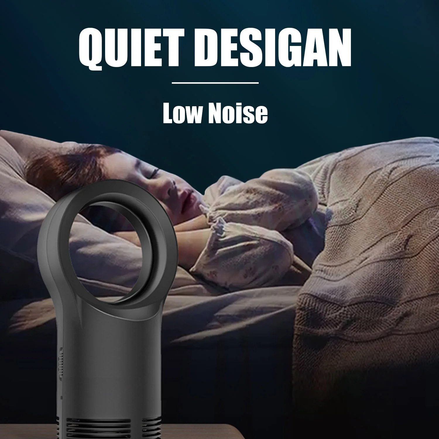 Mini Portable 2-Level Temperature Adjustable Desktop Bladeless Electric Fan Heater for Home Office Bedroom Living Room EU Plug
Mini Portable 2-Level Temperature Adjustable Desktop Bladeless Electric Fan Heater for Home Office Bedroom Living Room EU Plug