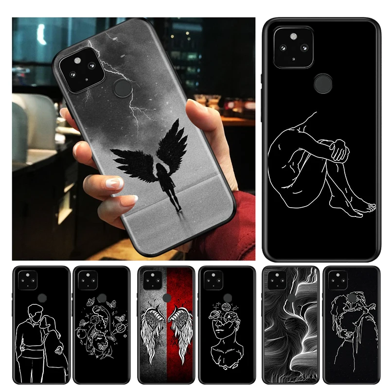 Black Design Paintings Shockproof Cover for Google Pixel 5 4 5A 4A XL 5G Black Phone Case Shell Soft Fundas Coque Capa
Black Design Paintings Shockproof Cover for Google Pixel 5 4 5A 4A XL 5G Black Phone Case Shell Soft Fundas Coque Capa