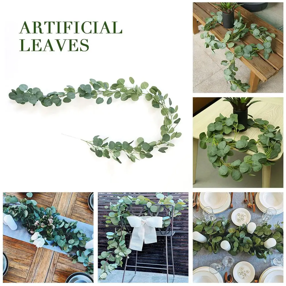 2M Artificial InsRattan Artificial Plant Simulated Eucalyptus Greenery Ornament Photo Props Handmade Livingroom Creative Party
2M Artificial InsRattan Artificial Plant Simulated Eucalyptus Greenery Ornament Photo Props Handmade Livingroom Creative Party