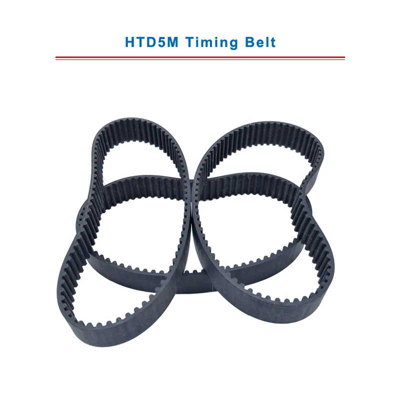 

timing belt HTD5M 575/580/585/590/595/600 circle-arc teeth belt width 15/20/25/30 mm teeth pitch 5mm