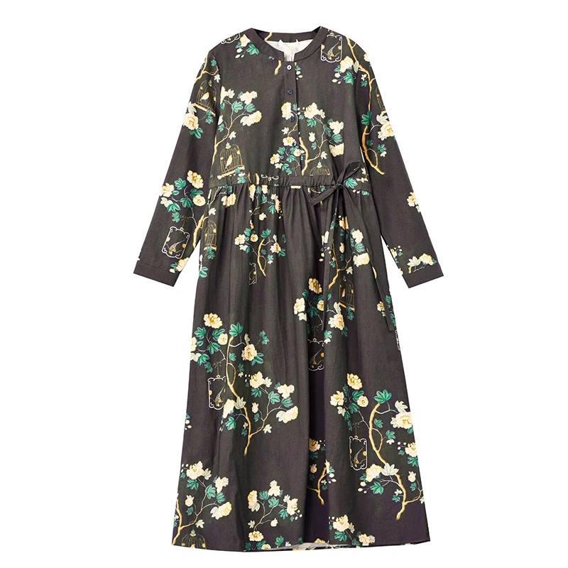 Autumn Female Casual 4XL Plus Size Floral Midi Dress 2021 Winter Vintage Korean Print Dress Women Classy Bodycon Party Vestidos
Autumn Female Casual 4XL Plus Size Floral Midi Dress 2021 Winter Vintage Korean Print Dress Women Classy Bodycon Party Vestidos