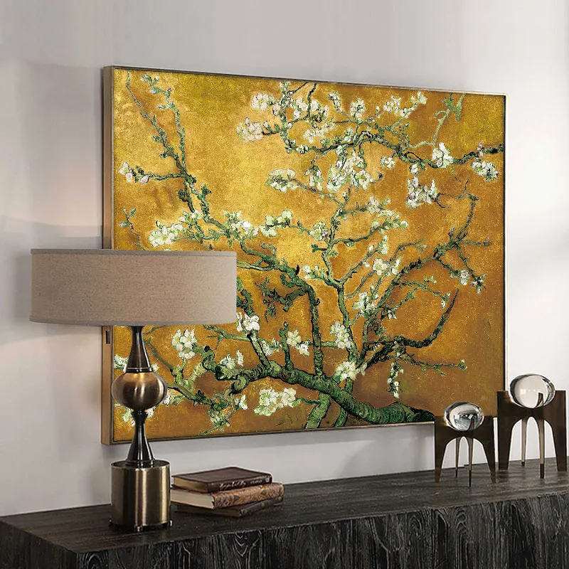 Vincent Van Gogh Blossoming Almond Tree Posters and Prints Impressionist Oil Painting Wall Canvas Art Picture for Living Room
Vincent Van Gogh Blossoming Almond Tree Posters and Prints Impressionist Oil Painting Wall Canvas Art Picture for Living Room
