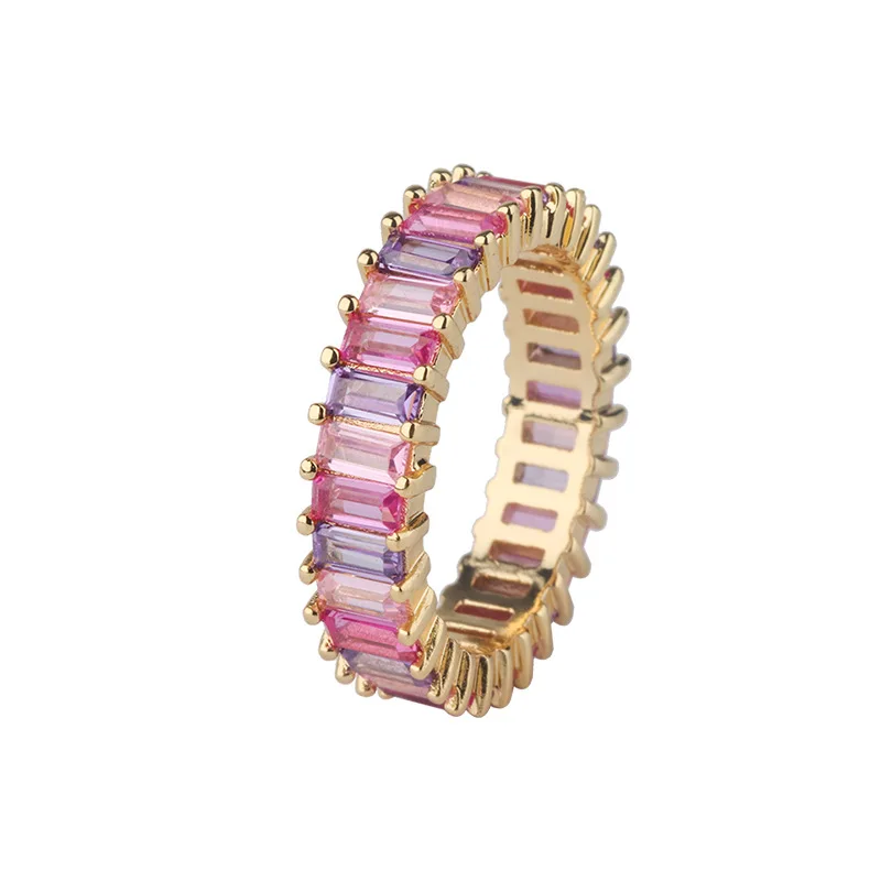 UUNICO Explosion ring female European and American new copper color zircon ring sexy color zircon ring
UUNICO Explosion ring female European and American new copper color zircon ring sexy color zircon ring