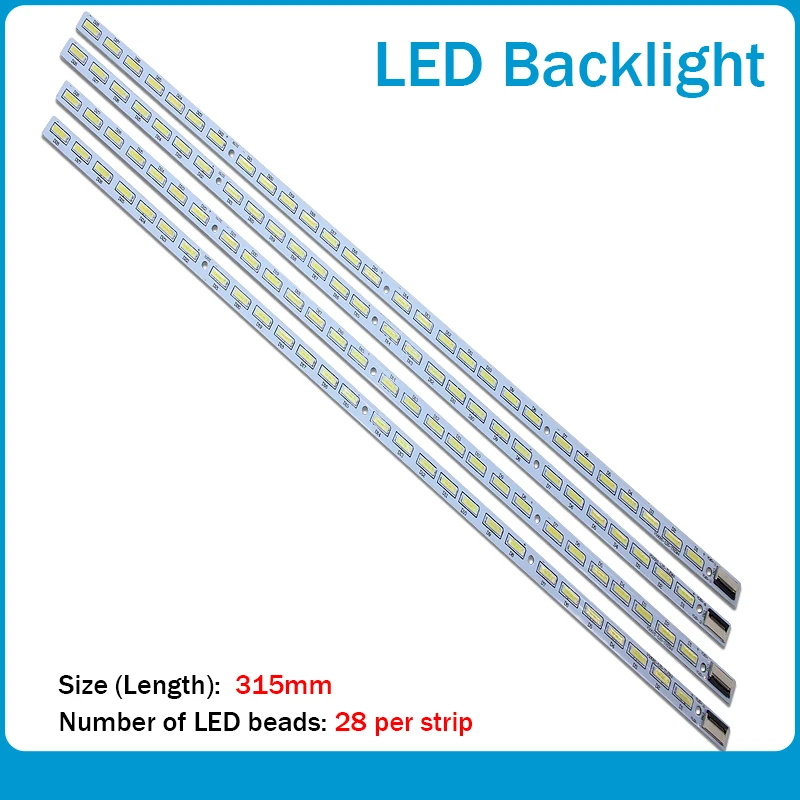 Для konka LED50E510DE Article lamp V546H1-LS5-TREM4 V500H1-LS5-TLEM4 1 шт. = 28LED 315 мм
Для konka LED50E510DE Article lamp V546H1-LS5-TREM4 V500H1-LS5-TLEM4 1 шт. = 28LED 315 мм