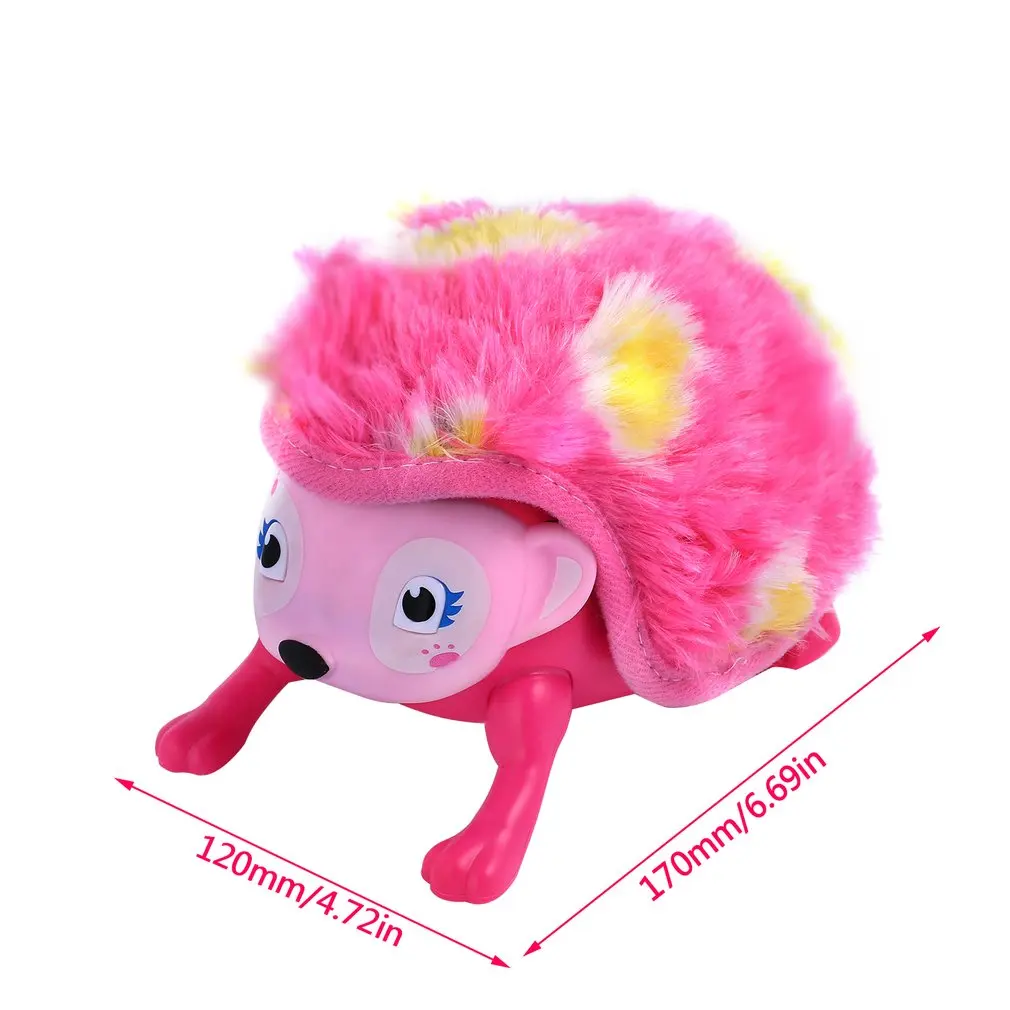 Kids Electronic Cute Pet Hedgehog Shaped Touch Toy with Hedgehog Roll Induction Interactive Educational Toys for Boys Girls Gift
Kids Electronic Cute Pet Hedgehog Shaped Touch Toy with Hedgehog Roll Induction Interactive Educational Toys for Boys Girls Gift