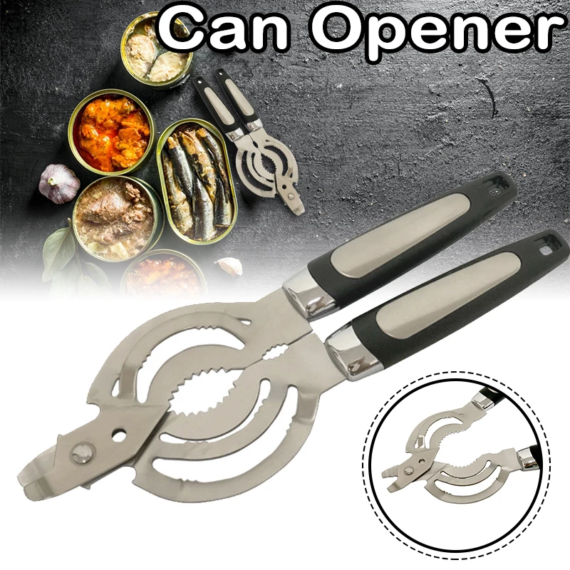 Jar Opener Stainless Steel Manual Lid Remover Quick Opening For Children Elderly Weak Hands Cocina Accesorio Открывашка Для Пива
Jar Opener Stainless Steel Manual Lid Remover Quick Opening For Children Elderly Weak Hands Cocina Accesorio Открывашка Для Пива