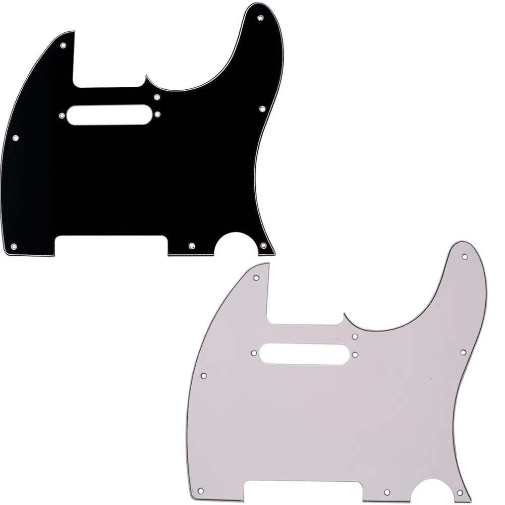 Black White 3 Ply 8 Hole TL Guitar Pickguard Scratch Plate For Tele Electric Guitars Style PVC Guitar Pickguard Guitar Accs
Black White 3 Ply 8 Hole TL Guitar Pickguard Scratch Plate For Tele Electric Guitars Style PVC Guitar Pickguard Guitar Accs
