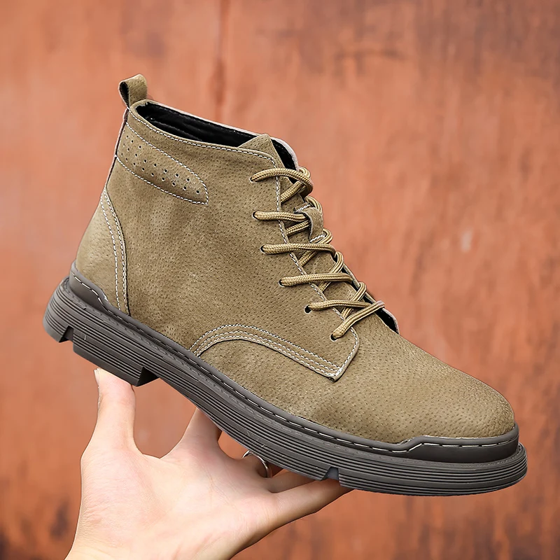 Winter Boots Thick Sole Men Men Casual Shoes 2020 Zapatos Cuero Hombre Leather Piergitar Sapatos Winter Spring
Winter Boots Thick Sole Men Men Casual Shoes 2020 Zapatos Cuero Hombre Leather Piergitar Sapatos Winter Spring