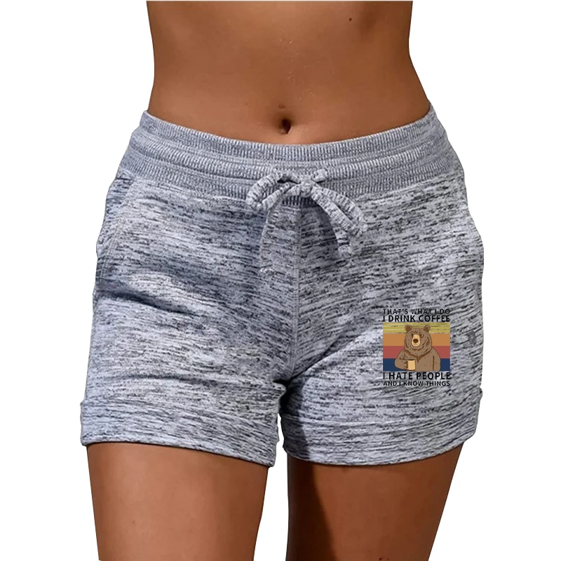 Women's Sports Shorts Casual Summer New High Waist Slimming Loose All-Match Hot Print Pants Fashion Female Clothing
Women's Sports Shorts Casual Summer New High Waist Slimming Loose All-Match Hot Print Pants Fashion Female Clothing