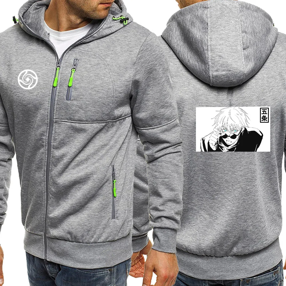 Jujutsu Kaisen Gojou Satoru Anime Hooded Zipper Men Hip Hop Cartoon Streetwear Casual Loose Hoodies MenHarajuku Fleece Hoody
Jujutsu Kaisen Gojou Satoru Anime Hooded Zipper Men Hip Hop Cartoon Streetwear Casual Loose Hoodies MenHarajuku Fleece Hoody
