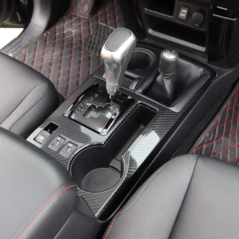 for Toyota 4Runner 2010-2021 Car Carbon Fiber Gear Shift Panel Cup Holder Frame Decoration Cover Trim Accessories,1Pc
for Toyota 4Runner 2010-2021 Car Carbon Fiber Gear Shift Panel Cup Holder Frame Decoration Cover Trim Accessories,1Pc