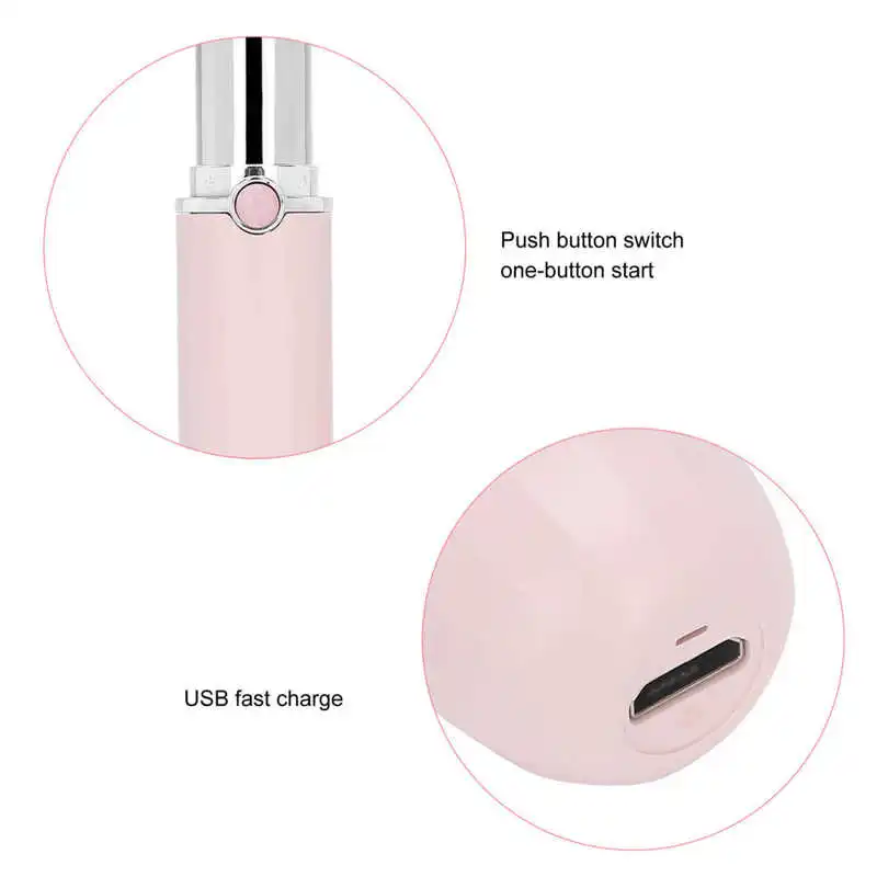 Eye Beauty Instrument Heated Electric Eye Massager Remove Dark Circles Eye Care Pen for Women Girls
Eye Beauty Instrument Heated Electric Eye Massager Remove Dark Circles Eye Care Pen for Women Girls