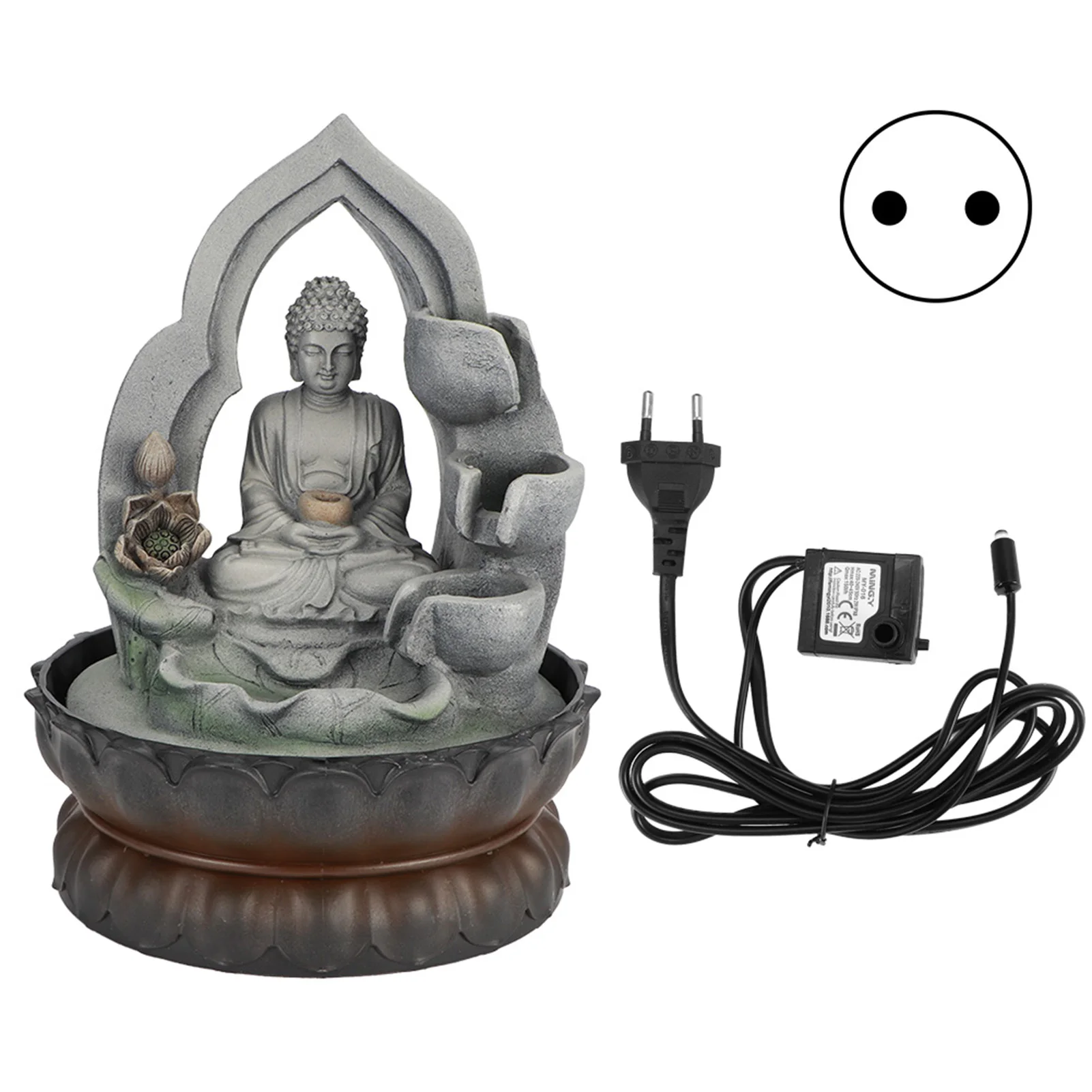 LED Resin Buddha Desktop Fountain Decoration Tabletop Ornament for Home Office Collection GiftEU Plug 220V LED Desktop
LED Resin Buddha Desktop Fountain Decoration Tabletop Ornament for Home Office Collection GiftEU Plug 220V LED Desktop