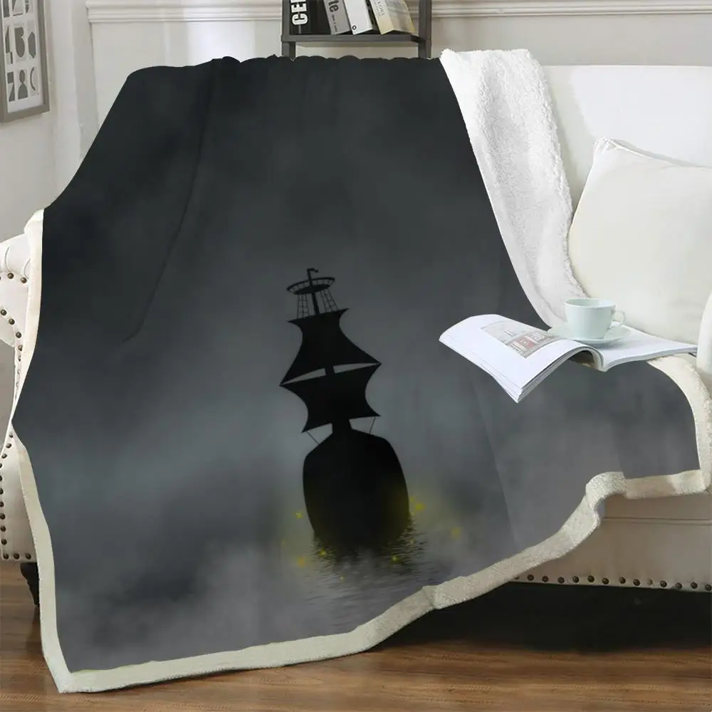 NKNK Pirate Blanket Sail 3D Print War Blankets For Beds Ocean Plush Throw Blanket Sherpa Blanket New High Quality Pattern Winter
NKNK Pirate Blanket Sail 3D Print War Blankets For Beds Ocean Plush Throw Blanket Sherpa Blanket New High Quality Pattern Winter
