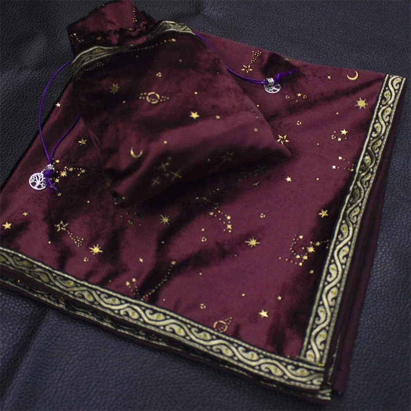 E5BD Ta-rot Tablecloth Divination Ta-rot Card Pad Pendulum Ma-gic Ta-rot Altar Table Cloth Board Game Velvet Ta-rot
E5BD Ta-rot Tablecloth Divination Ta-rot Card Pad Pendulum Ma-gic Ta-rot Altar Table Cloth Board Game Velvet Ta-rot
