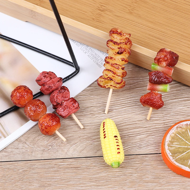 1pc Mini Simulation BBQ Miniature For Doll House Kitchen Decoration Crafts Toys For Children Pretend Play Food Toy
1pc Mini Simulation BBQ Miniature For Doll House Kitchen Decoration Crafts Toys For Children Pretend Play Food Toy