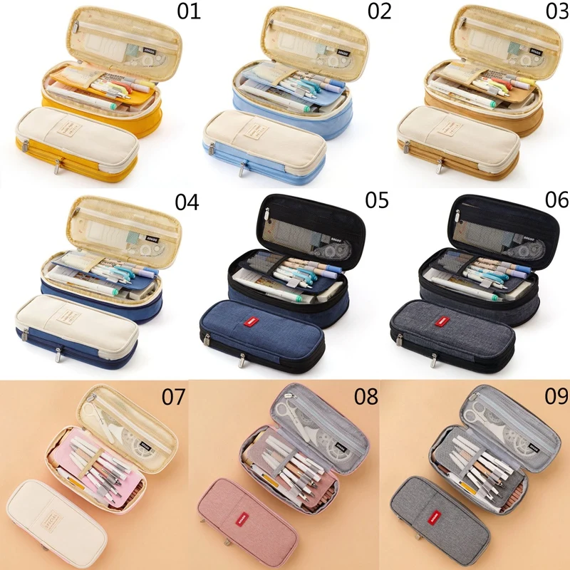 2021 NEW Colorful Foldable Pencil Case Bag Expansion Large Capacity Canvas Pen Pouch School Office Stationary Storage Box
2021 NEW Colorful Foldable Pencil Case Bag Expansion Large Capacity Canvas Pen Pouch School Office Stationary Storage Box