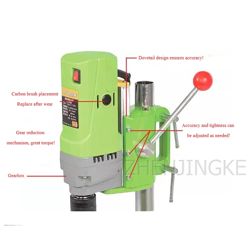 Mini Strong Precision Bench Drill Miniature High Speed 16mm Home Small Bench Drill Drill Iron Angle Steel Woodworking Hinge Tool
Mini Strong Precision Bench Drill Miniature High Speed 16mm Home Small Bench Drill Drill Iron Angle Steel Woodworking Hinge Tool