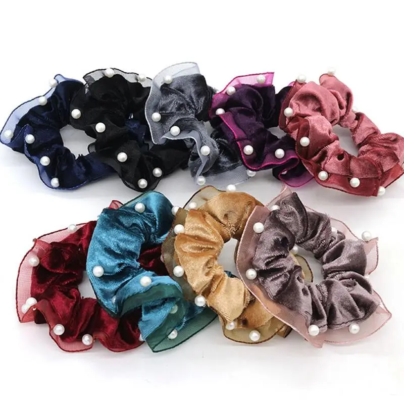 9PCS/1Set Women Hair Scrunchies Fashion Solid Color Beads Creative Hair Tie Ponytail Holder Ponytail Ties Rope Hair Accessories
9PCS/1Set Women Hair Scrunchies Fashion Solid Color Beads Creative Hair Tie Ponytail Holder Ponytail Ties Rope Hair Accessories