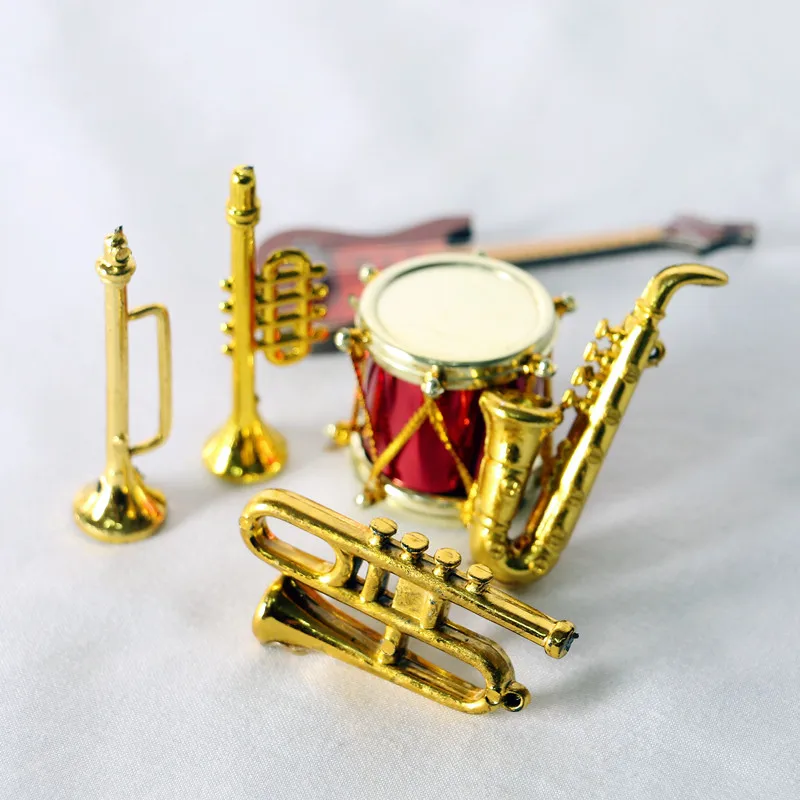 5PCS 1/12 Scale Dollhouse Miniature World Scene Model Mini Saxophone Classical Musical Instrument Model Craft Doll Accessories
5PCS 1/12 Scale Dollhouse Miniature World Scene Model Mini Saxophone Classical Musical Instrument Model Craft Doll Accessories