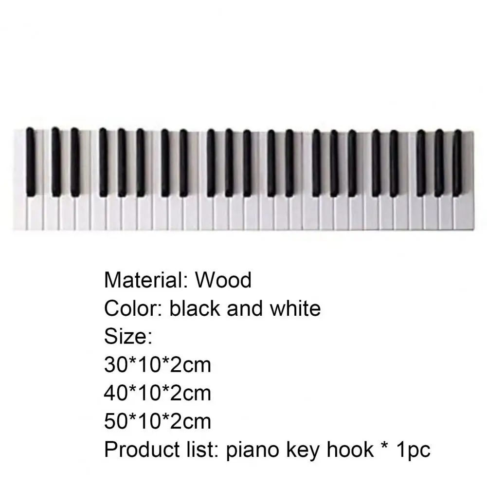 New Coat Racks Piano Keys Shape Firm Wall Decoration Creative Piano Coat Hanger Key Ring Storage Hooks Home Storage Supplies
New Coat Racks Piano Keys Shape Firm Wall Decoration Creative Piano Coat Hanger Key Ring Storage Hooks Home Storage Supplies