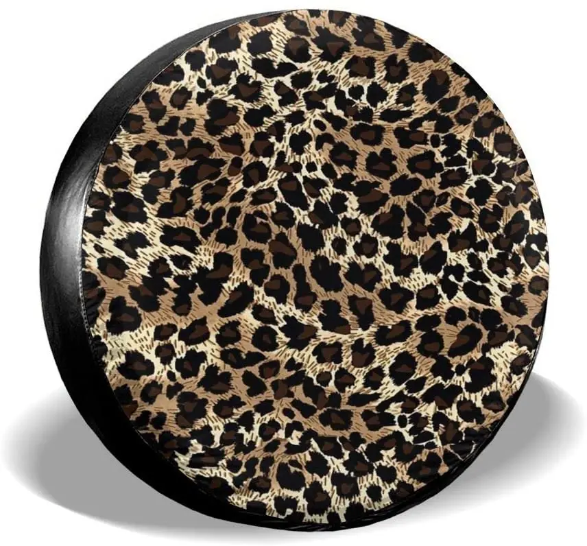 Kiuloam Hipster Leopard Cheetah Print Animal Spare Tire Cover Polyester Universal Sunscreen Waterproof Wheel Covers
Kiuloam Hipster Leopard Cheetah Print Animal Spare Tire Cover Polyester Universal Sunscreen Waterproof Wheel Covers