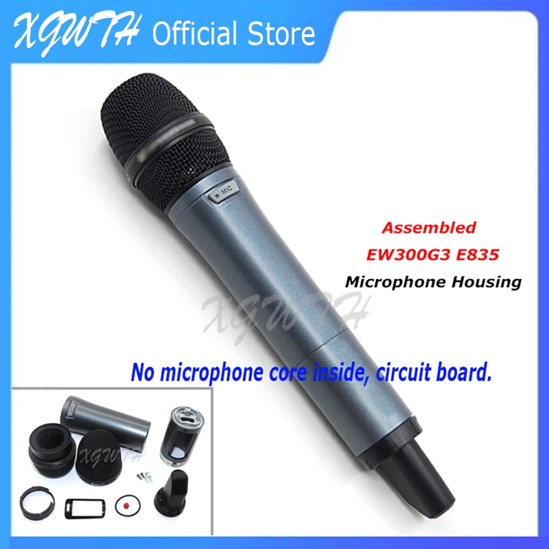 Replacement Repair Wireless Handheld Microphone Cover Mic Housing For Sennheiser EW300G3 300 G3 E835 Mic Head with Plastic Parts
Replacement Repair Wireless Handheld Microphone Cover Mic Housing For Sennheiser EW300G3 300 G3 E835 Mic Head with Plastic Parts