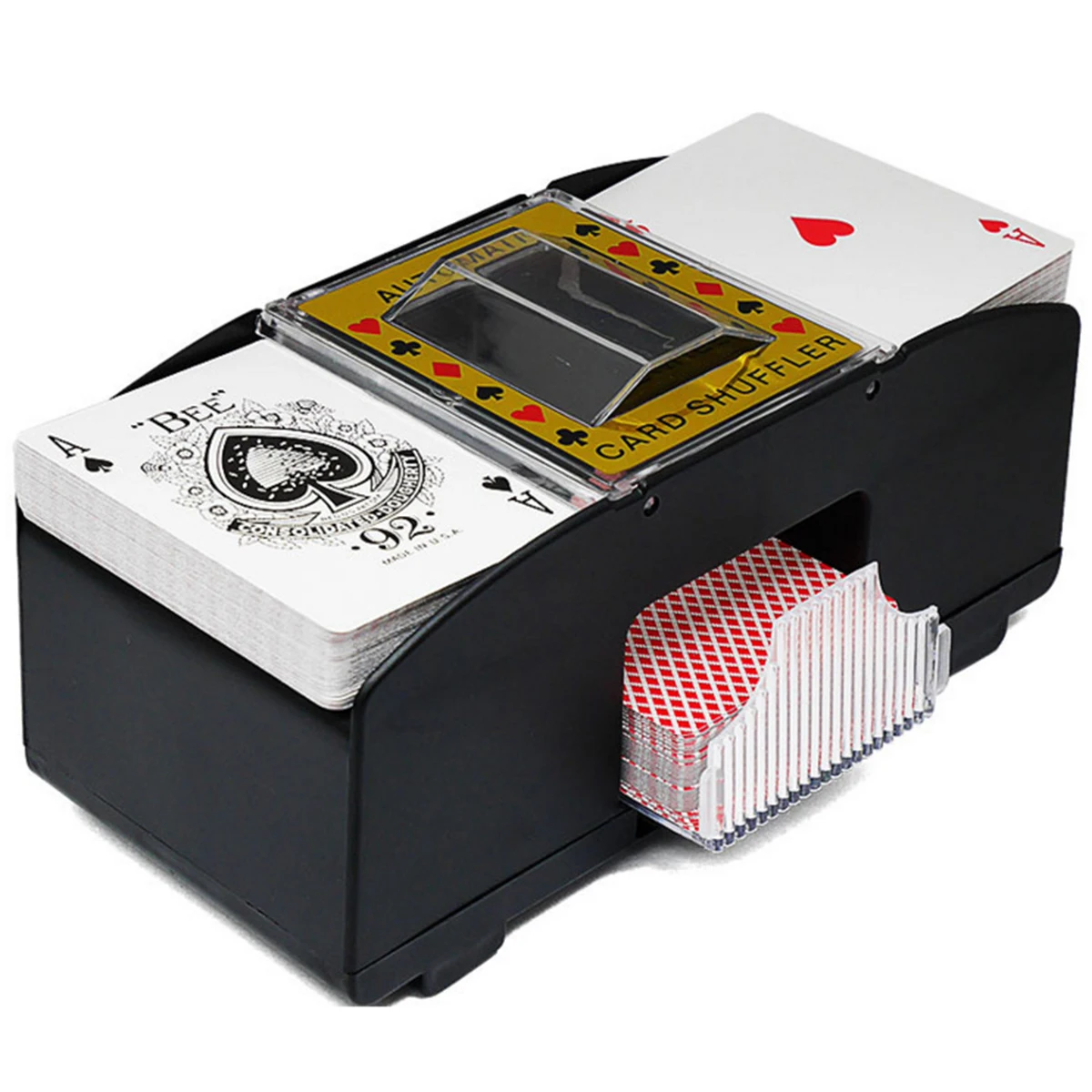 Automatic Shuffle Machine Board Game Poker Playing Cards Electric Card Game Party Entertainment And Card Shuffler Essentials
Automatic Shuffle Machine Board Game Poker Playing Cards Electric Card Game Party Entertainment And Card Shuffler Essentials