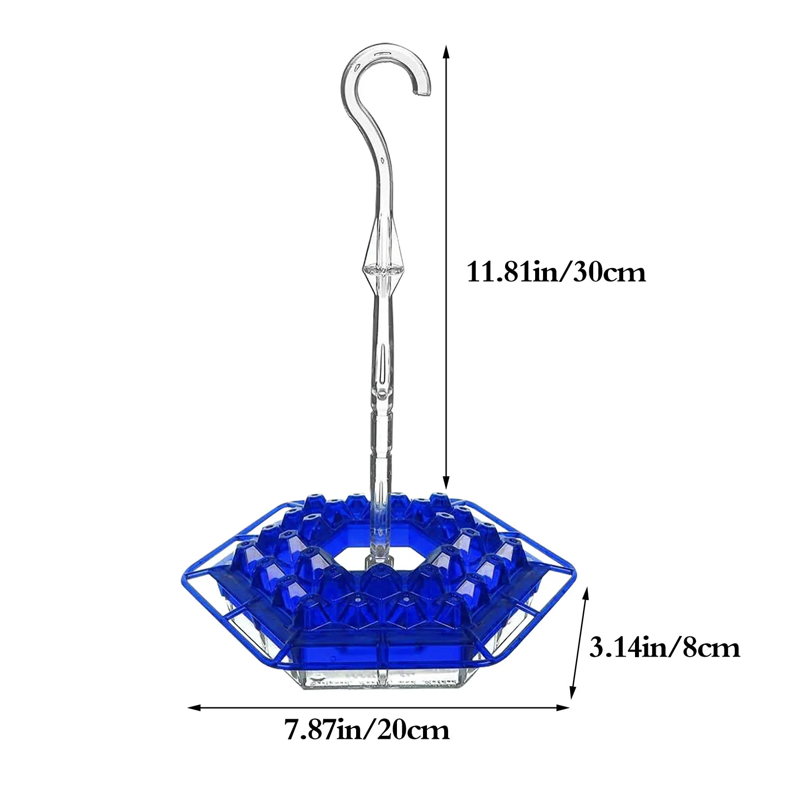 Hummingbird Feeder - Easy To Clean,with 30 Feeding Ports,Hummingbird Feeders for Little Birds Garden Accessories Garden Decor
Hummingbird Feeder - Easy To Clean,with 30 Feeding Ports,Hummingbird Feeders for Little Birds Garden Accessories Garden Decor