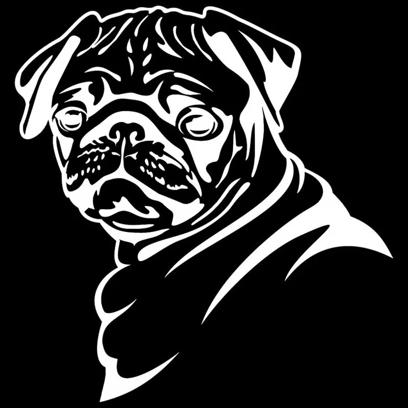 Volkrays Funny Car Sticker Pug Dog Cute Accessories Reflective Waterproof Cover Scratches Vinyl Decal Black/Silver,13cm*12cm
Volkrays Funny Car Sticker Pug Dog Cute Accessories Reflective Waterproof Cover Scratches Vinyl Decal Black/Silver,13cm*12cm